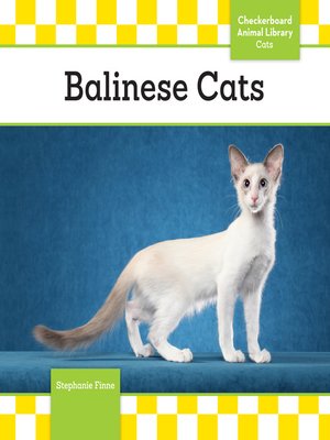 cover image of Balinese Cats